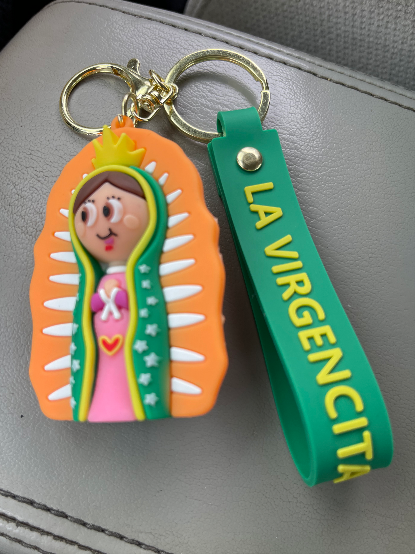 Key chain de la Virgen de Guadalupe