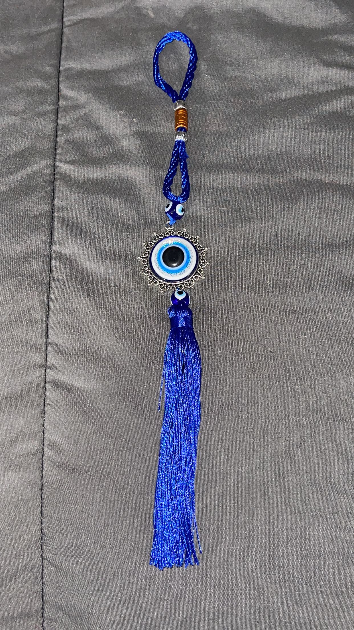 Evil eye keychain